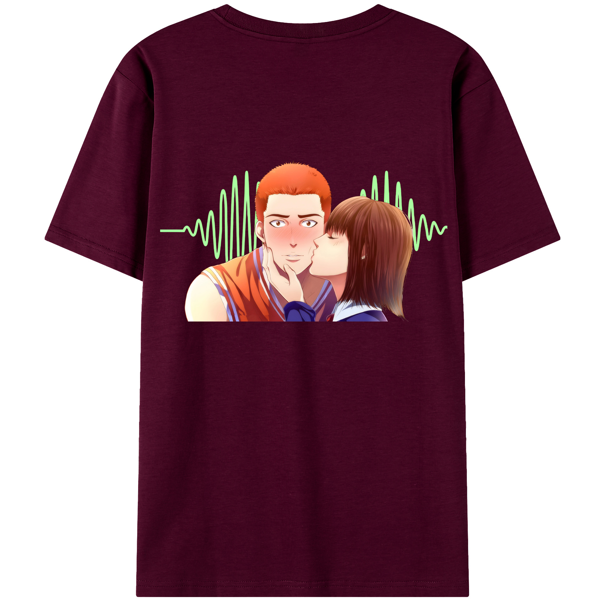 SLAM DUNK／スラムダンク レディース半袖Tシャツ(バックプリント)